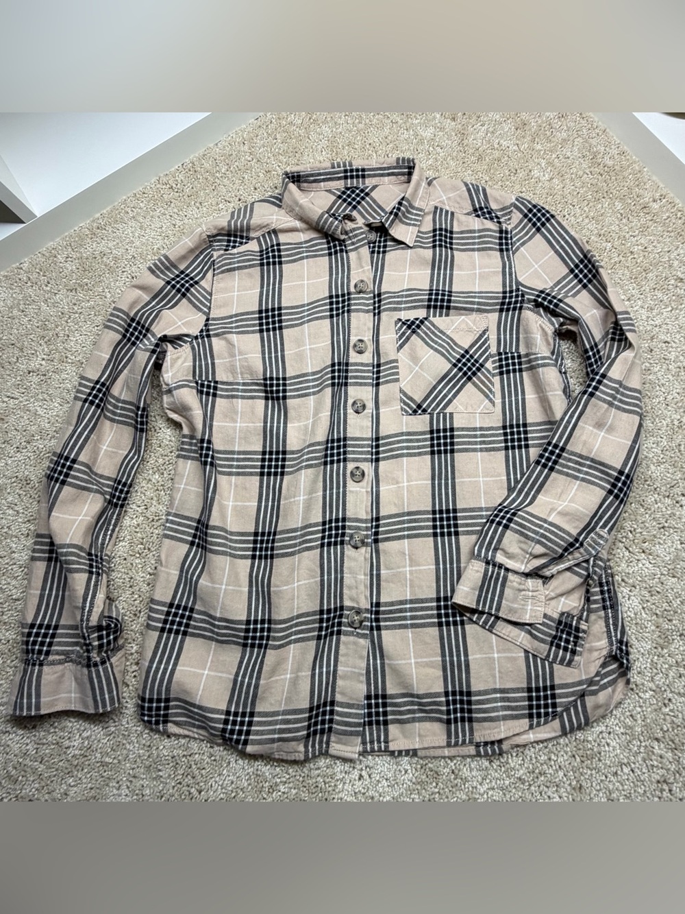 H&M Plaid Button Down Shirt